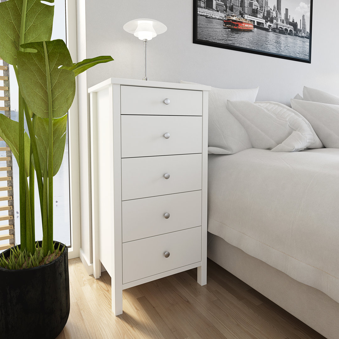 ClassicLiving Kommode Sparland Farbe: Weiß