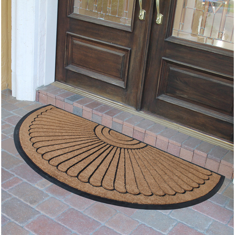Darby Home Co Albertina Sunburst Non Slip Outdoor Door Mat