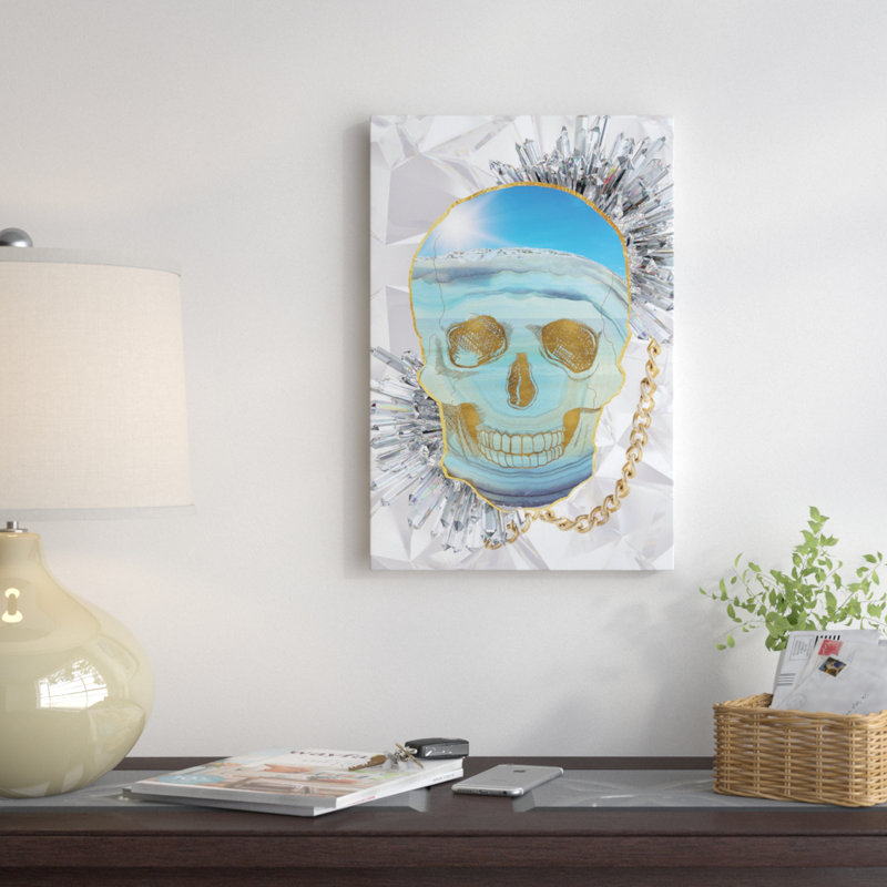 East Urban Home Azure Pura Vida By 5by5collective Graphic Art On Wrapped Canvas Wayfair