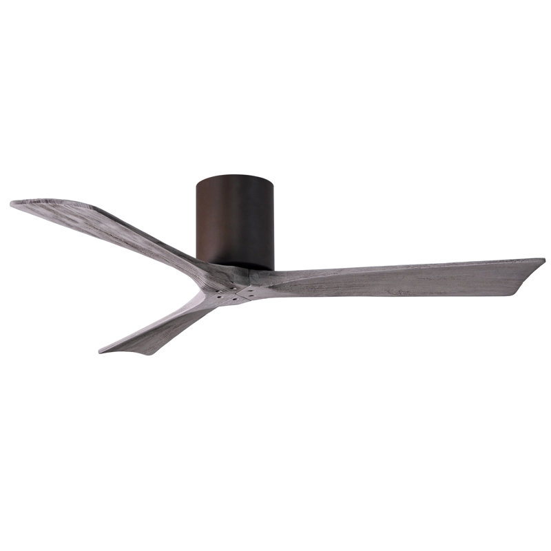 52 Deane 3 Blade Hugger Ceiling Fan With Hand Held And Wall