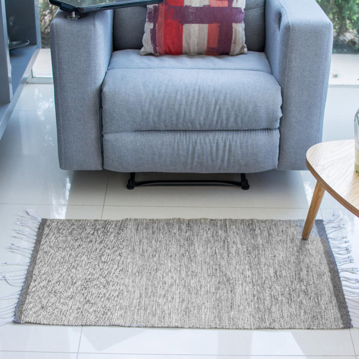Crafted Grey Skies Expertly Hand Woven Mexican Wool Home Decor Area Rug Crafted Grey Skies Expertly Hand Woven Mexican Wool Home Decor Area Rug