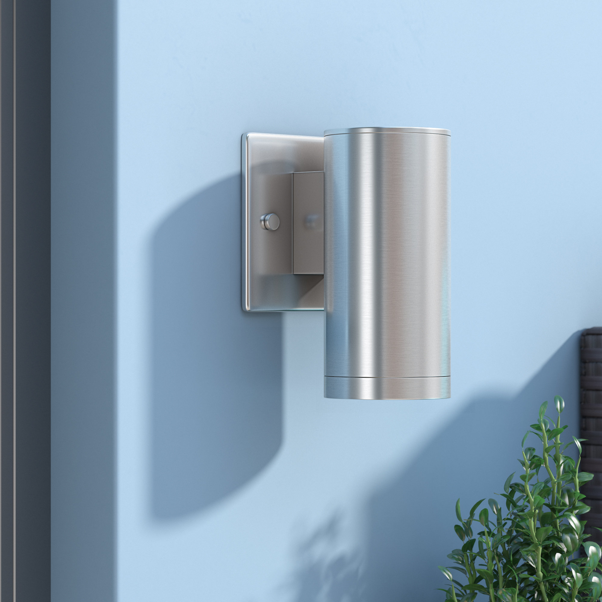 Orren Ellis Baisley Led Outdoor Sconce Wayfair Ca