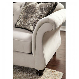 Lonergan Chesterfield Loveseat by Rosdorf Park Cheap