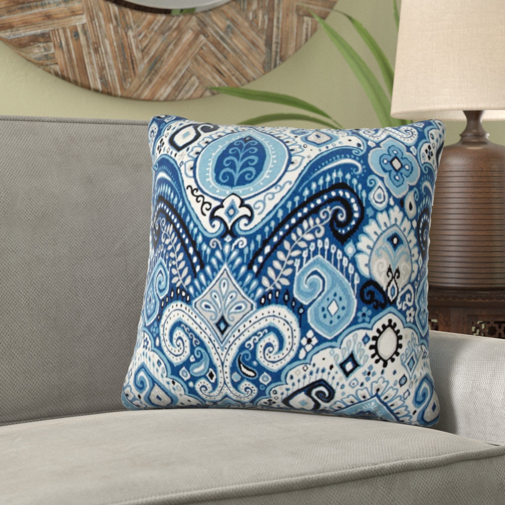 Bungalow Rose Mokane Zippered Indoor Outdoor Throw Pillow Wayfair