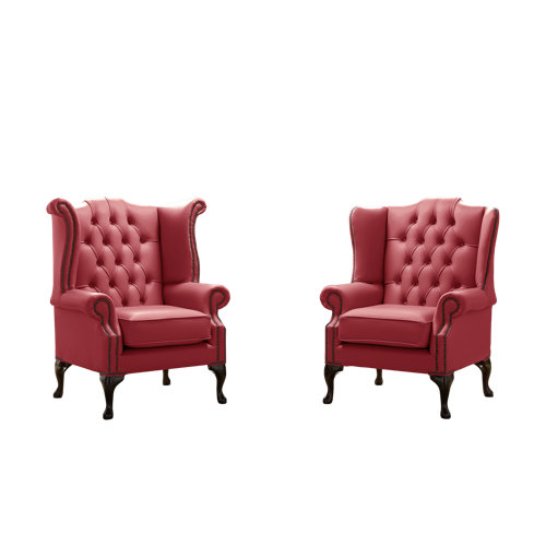 Belfield 2 Piece Wingback Chair Set Astoria Grand