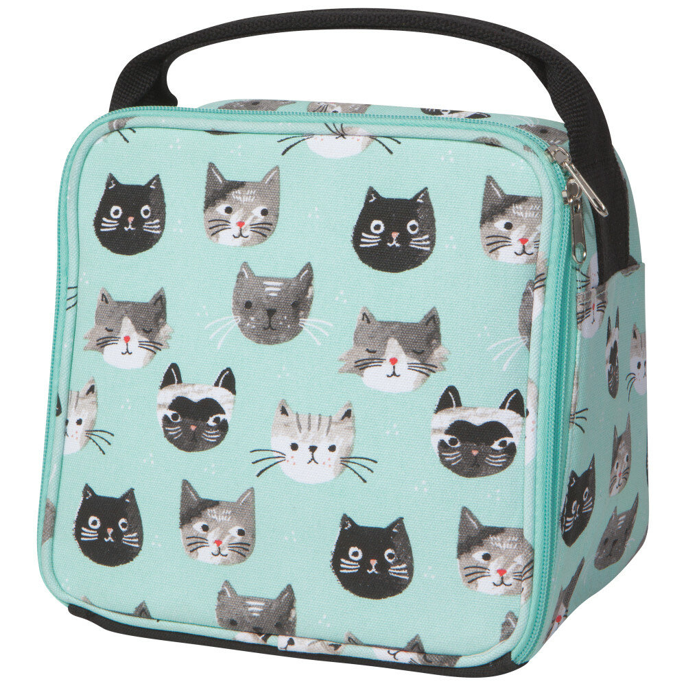 cat insulated lunch bag