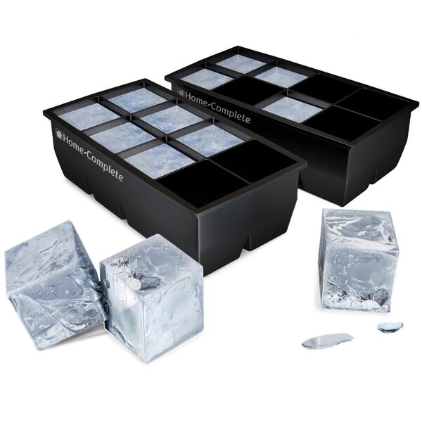 New Luchador Silicone Molded Ice Tray by Kikkerland 6-Ice cubes Dishwasher safe 