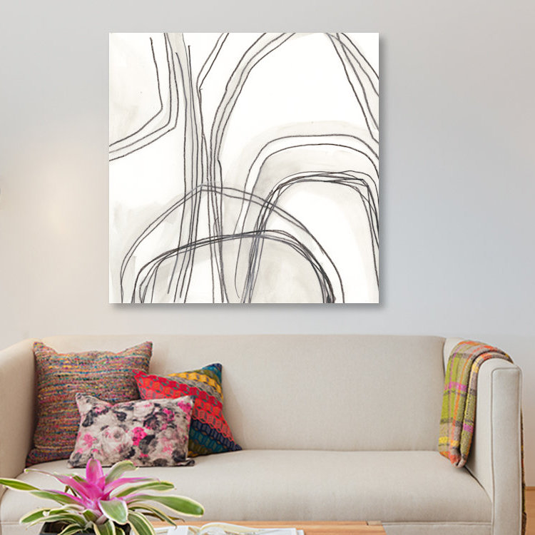 Abstract Logic Iv Painting Print On Wrapped Canvas Joss Main