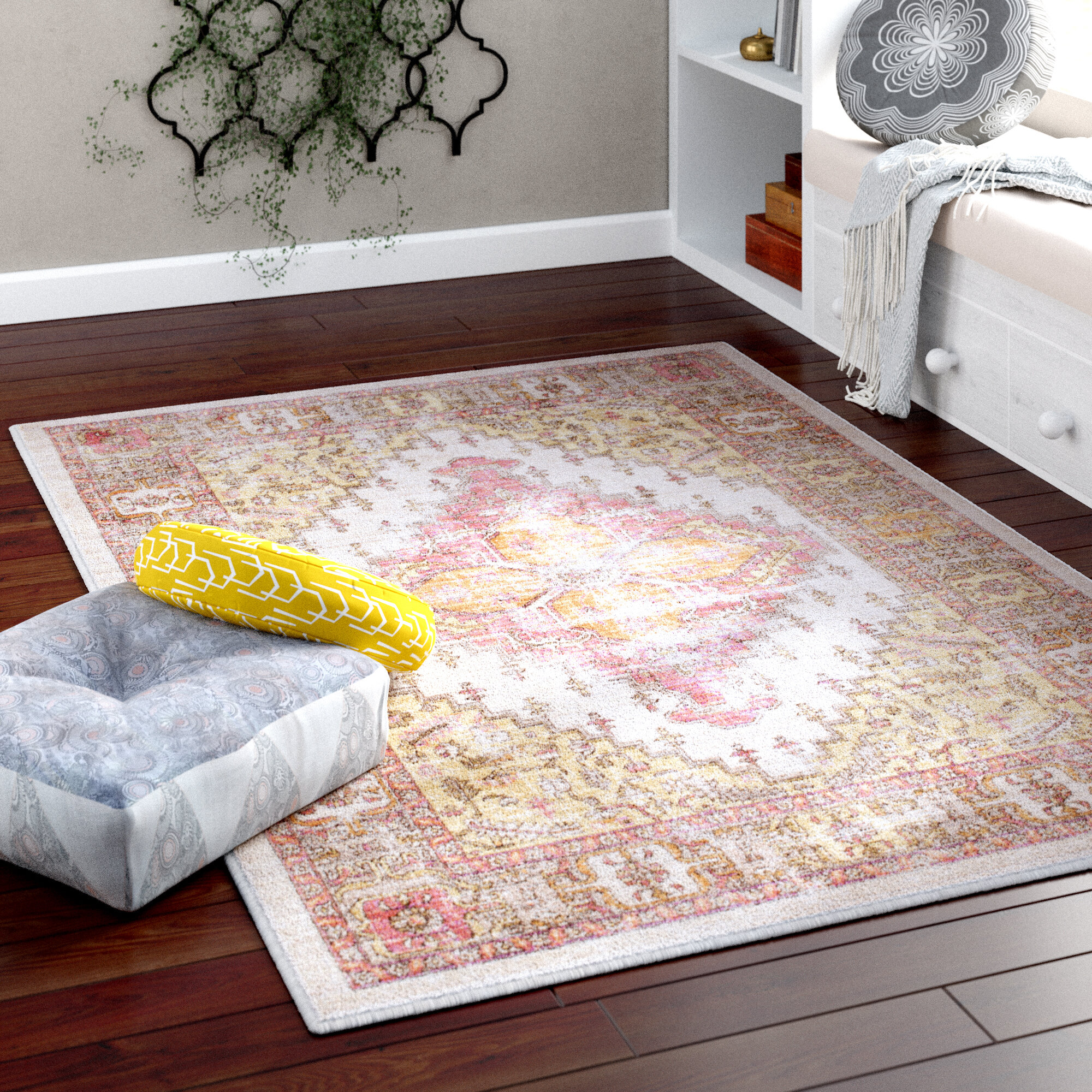 Altus Coral Beige Area Rug