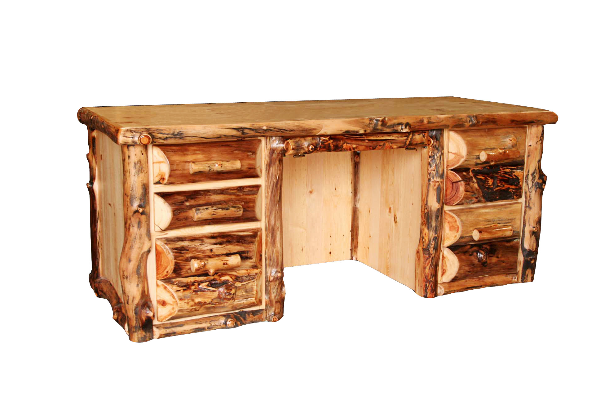 Millwood Pines Amias Executive Desk Wayfair