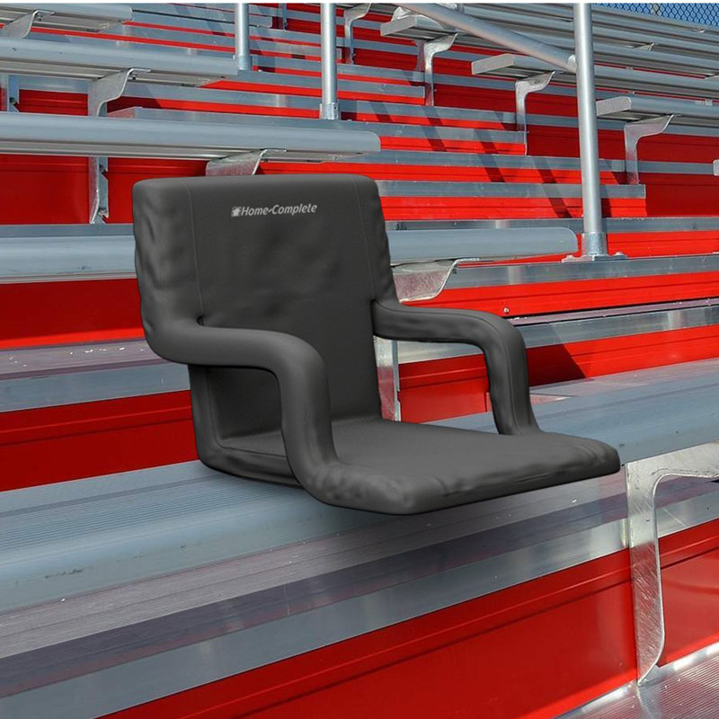 Home Complete Reclining Folding Stadium Seat With Cushion Wayfair