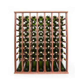Rebrilliant Lurmont Series 40 Bottle Floor Wine Bottle Rack Wayfair