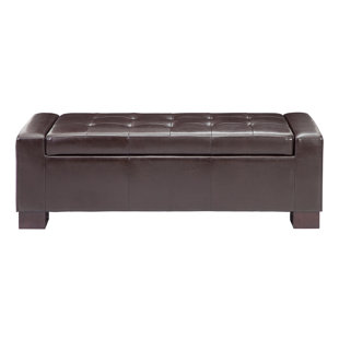 Go to store & view more images Alcott Hill Valerie Upholstered Storage Bench