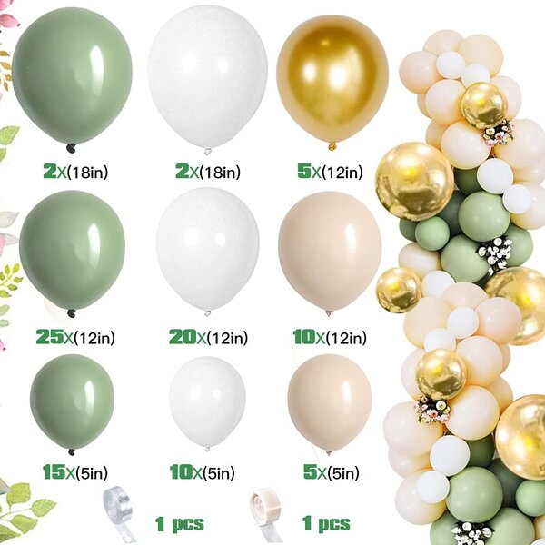 Gold Pink White Valentine Day Balloon Helium/Air Quality Party Decor baloons