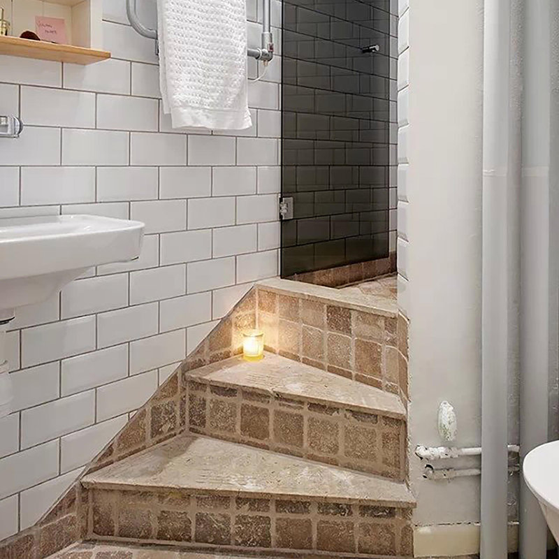Elitetile Prospect Beveled 3 X 6 Ceramic Subway Tile In Glossy Prospect Beveled 3 X 6 Ceramic Subway Tile In Glossy White