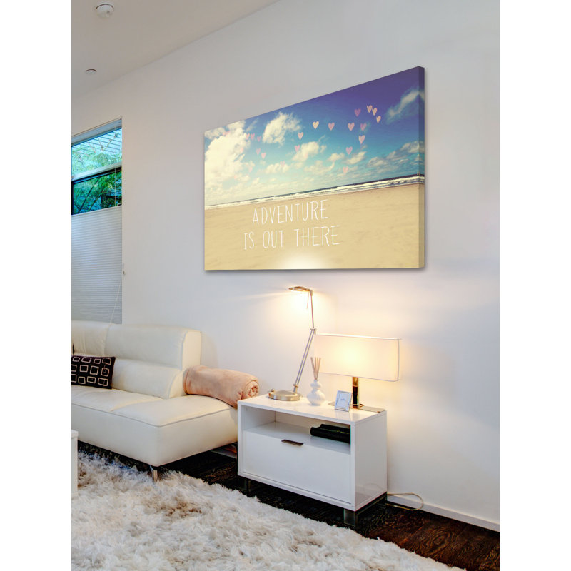 Adventure Is Out There By Parvez Taj Painting Print On Wrapped