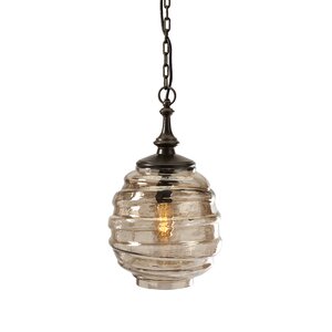 Percy Glass 1-Light Pendant