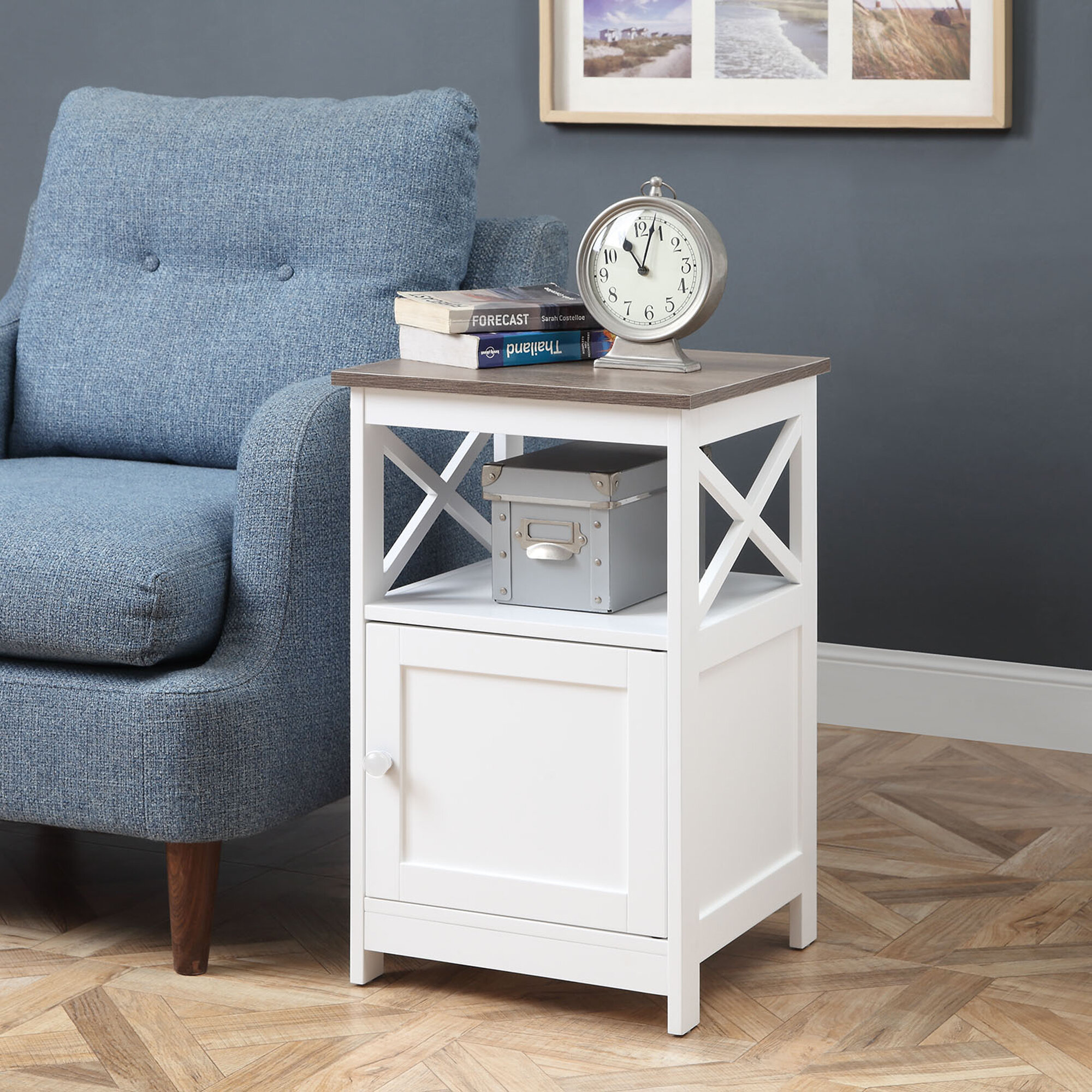 breakwater bay bay small point end table with storage