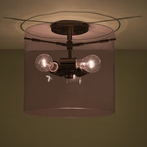 Pahu 3-Light Semi Flush Mount