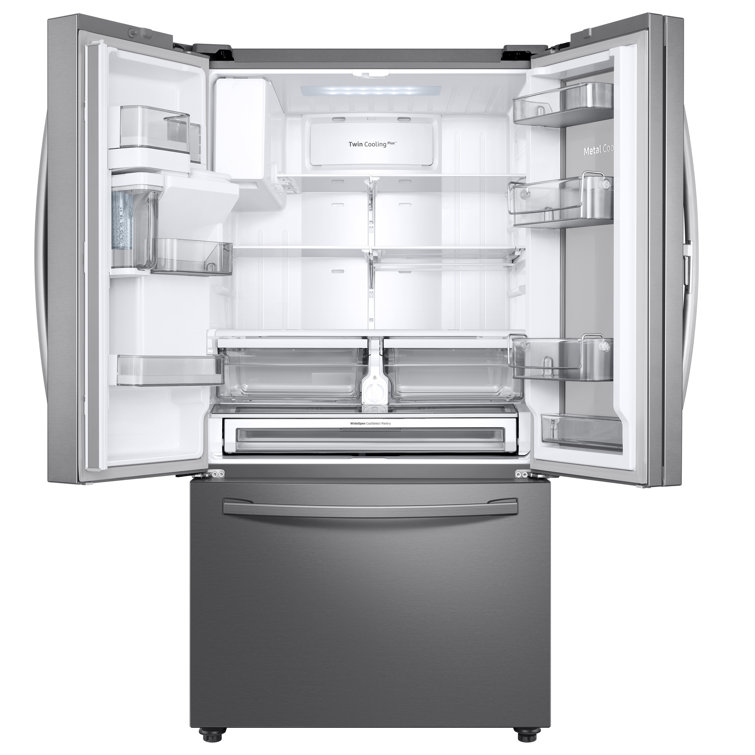 Samsung 36 French Door 22 5 Cu Ft Smart Energy Star Refrigerator Reviews Wayfair