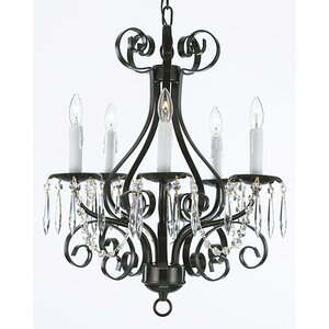 5-Light Candle-Style Chandelier