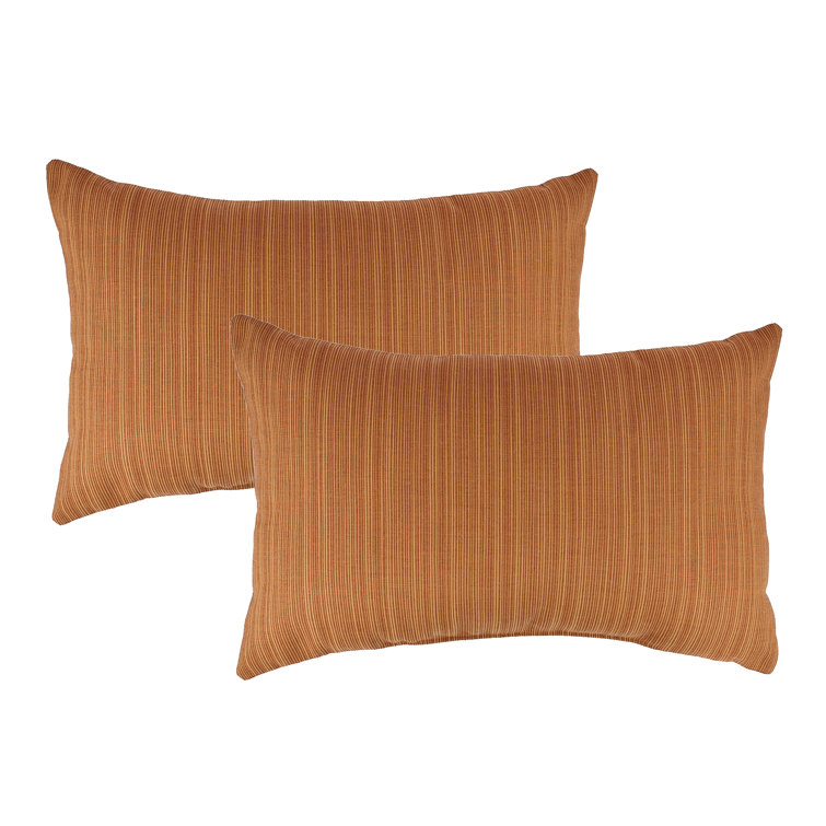 wayfair orange pillows