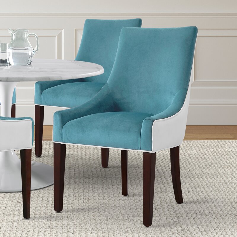 Winston Porter Roshawna Upholstered Dining Chair Reviews Wayfair