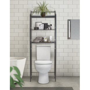 Over The Toilet Storage Cabinets Bathroom Etagere Wayfair Ca You Waterman 23 75 W X 66 H Over The Toilet Storage