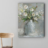 'Country Bouquet I' Wrapped Canvas Print on Canvas