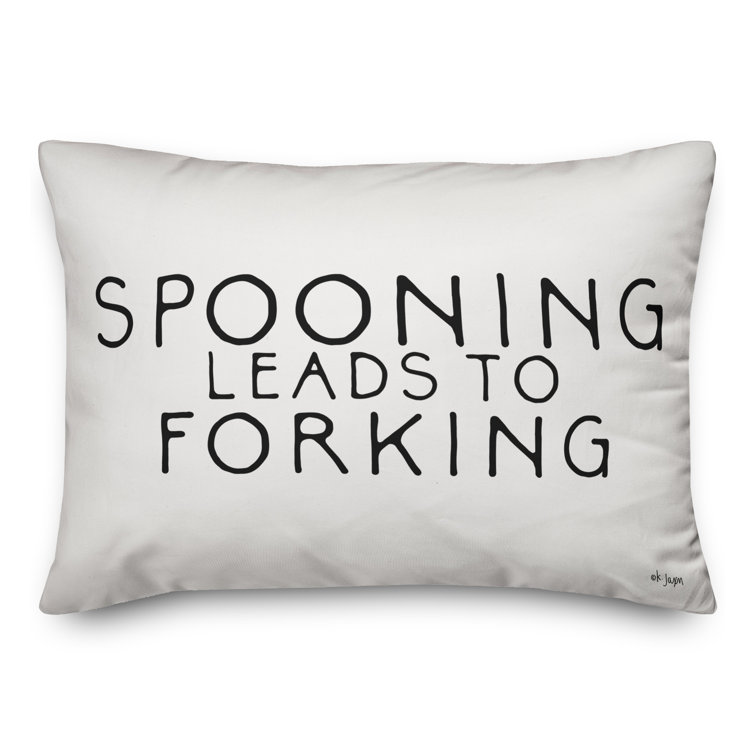 pillow made for spooning