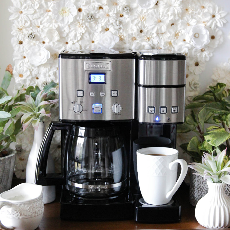 Cuisinart Coffee Center 12 Cup Coffeemaker And Single Serve Brewer Reviews Wayfair