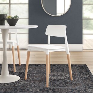 Modern Contemporary Modern White Dining Chairs Allmodern