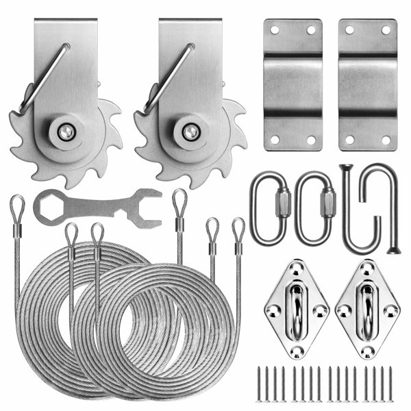 Colourtree Tensioning Winch 4 Rectangle Installation Kit Reviews Wayfair