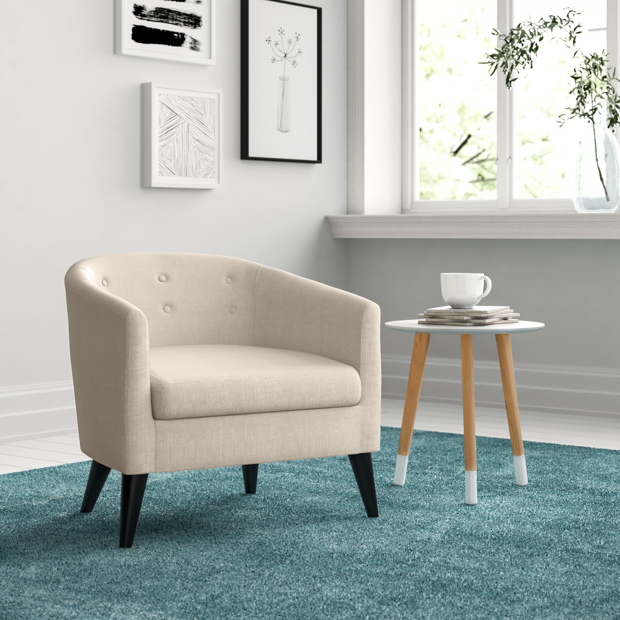 king living oliver tub chair