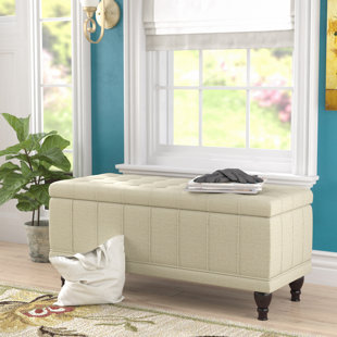 Go to store & view more images Darby Home Co Gilberts Fabric Storage Bench