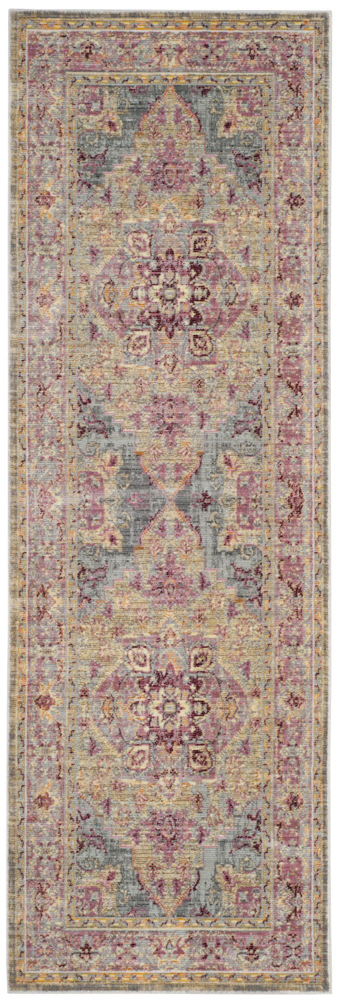 Mistana Norwood Oriental Grape Blue Area Rug Reviews Wayfair