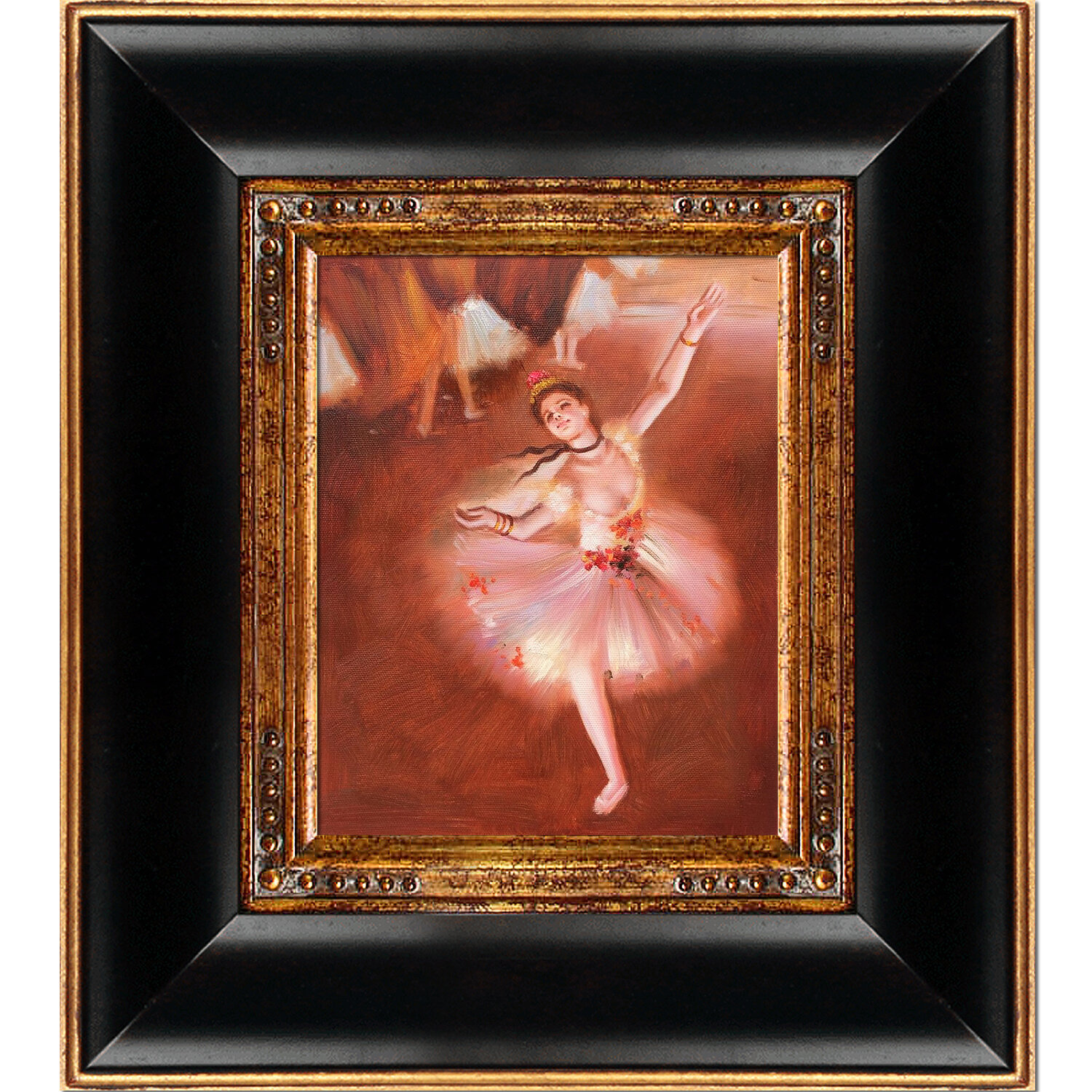 Vault W Artwork Star Dancer (On Stage) by Edgar Degas - Picture Frame ...