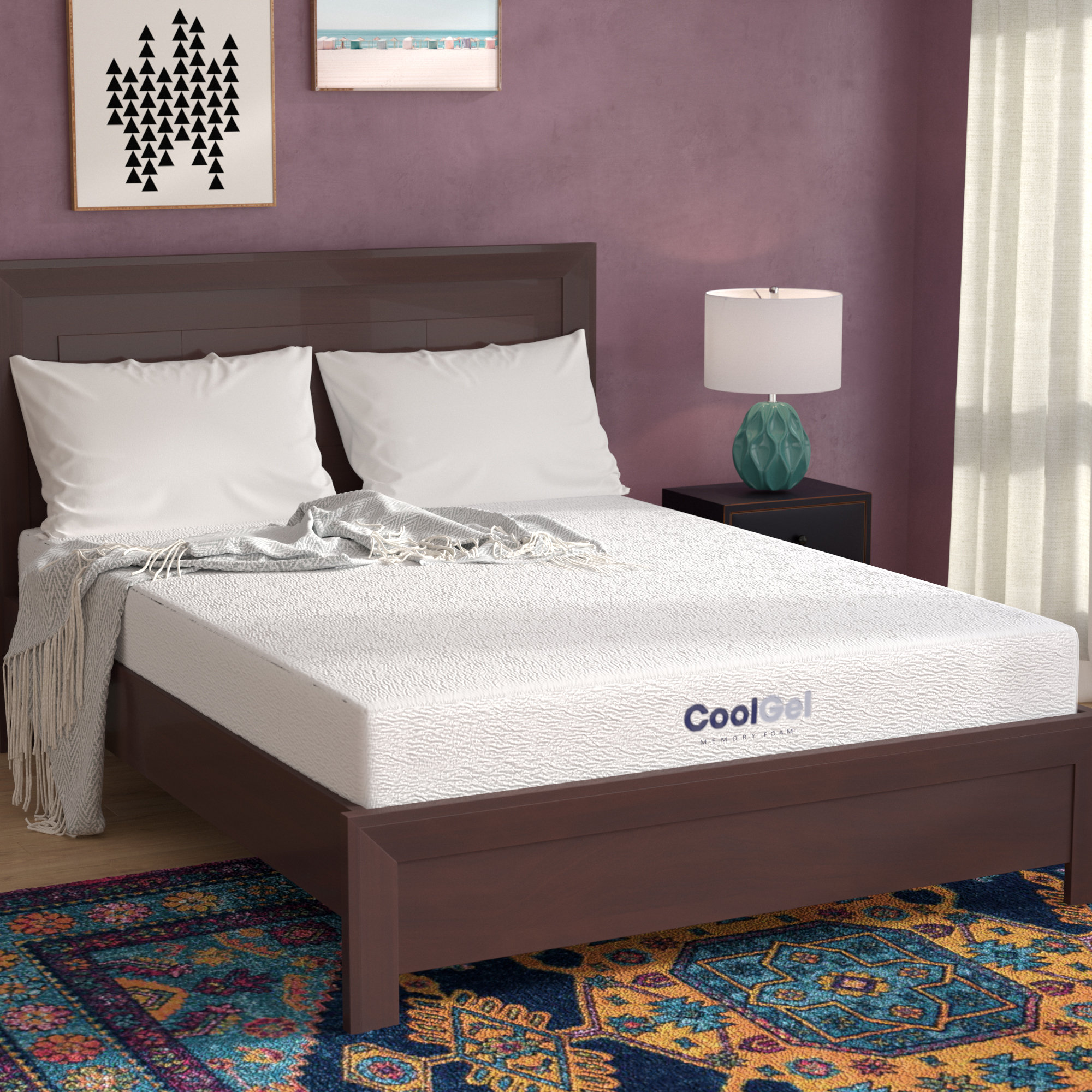 gel cooled memory foam mattress