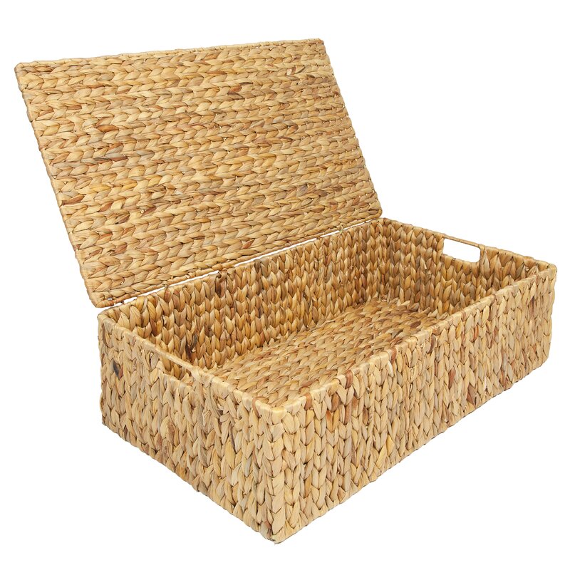 water hyacinth underbed storage basket