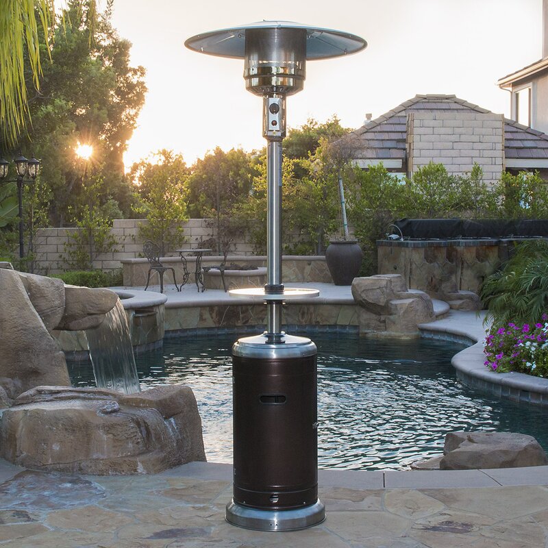 Belleze Commercial 48 000 Btu Propane Patio Heater Reviews Wayfair