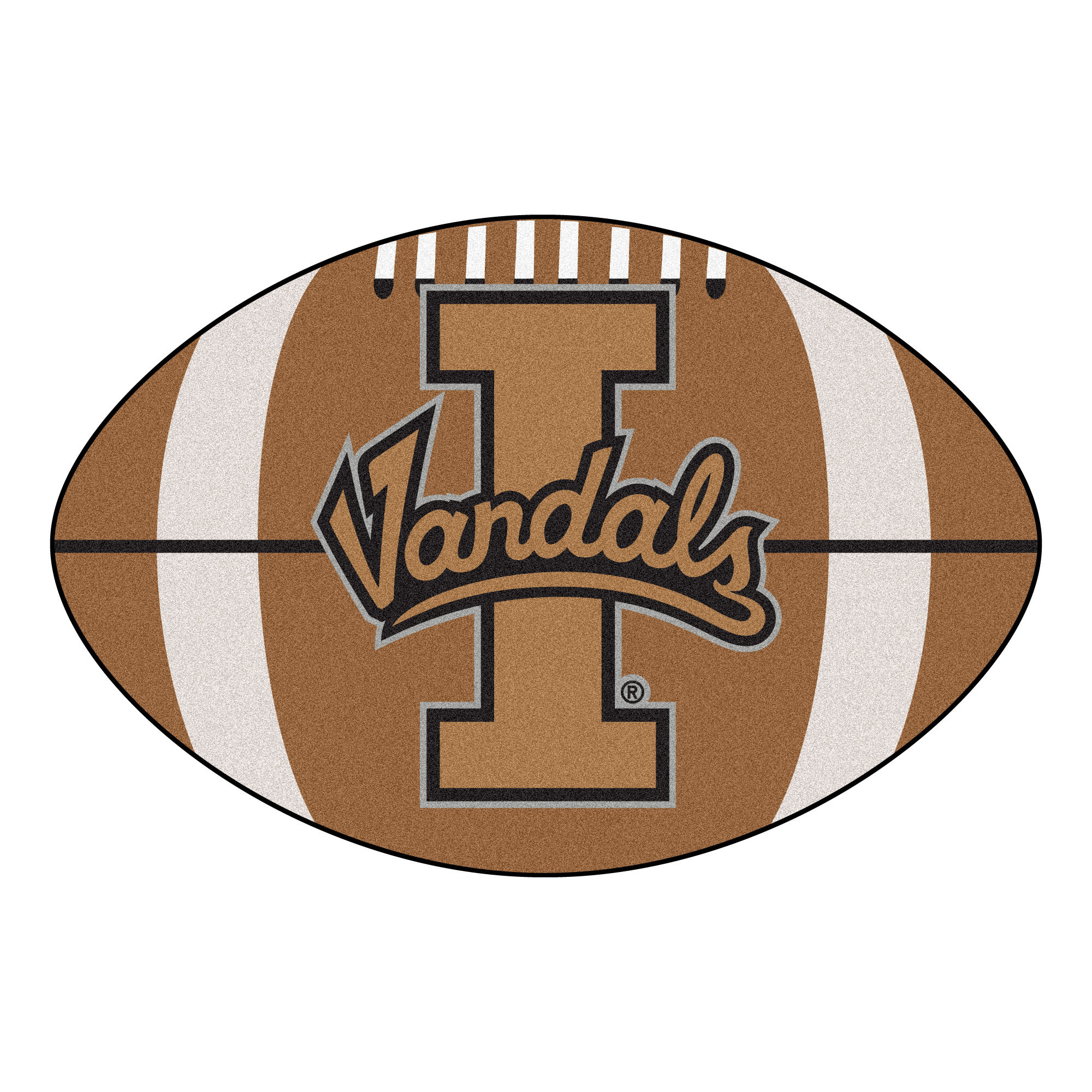 FANMATS NCAA University of Idaho Vandals Vinyl Heavy Duty Car Mat