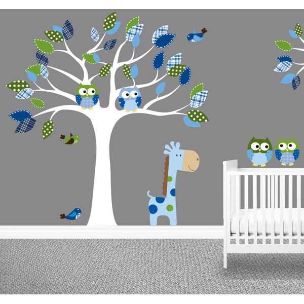 giraffe baby room wall decals