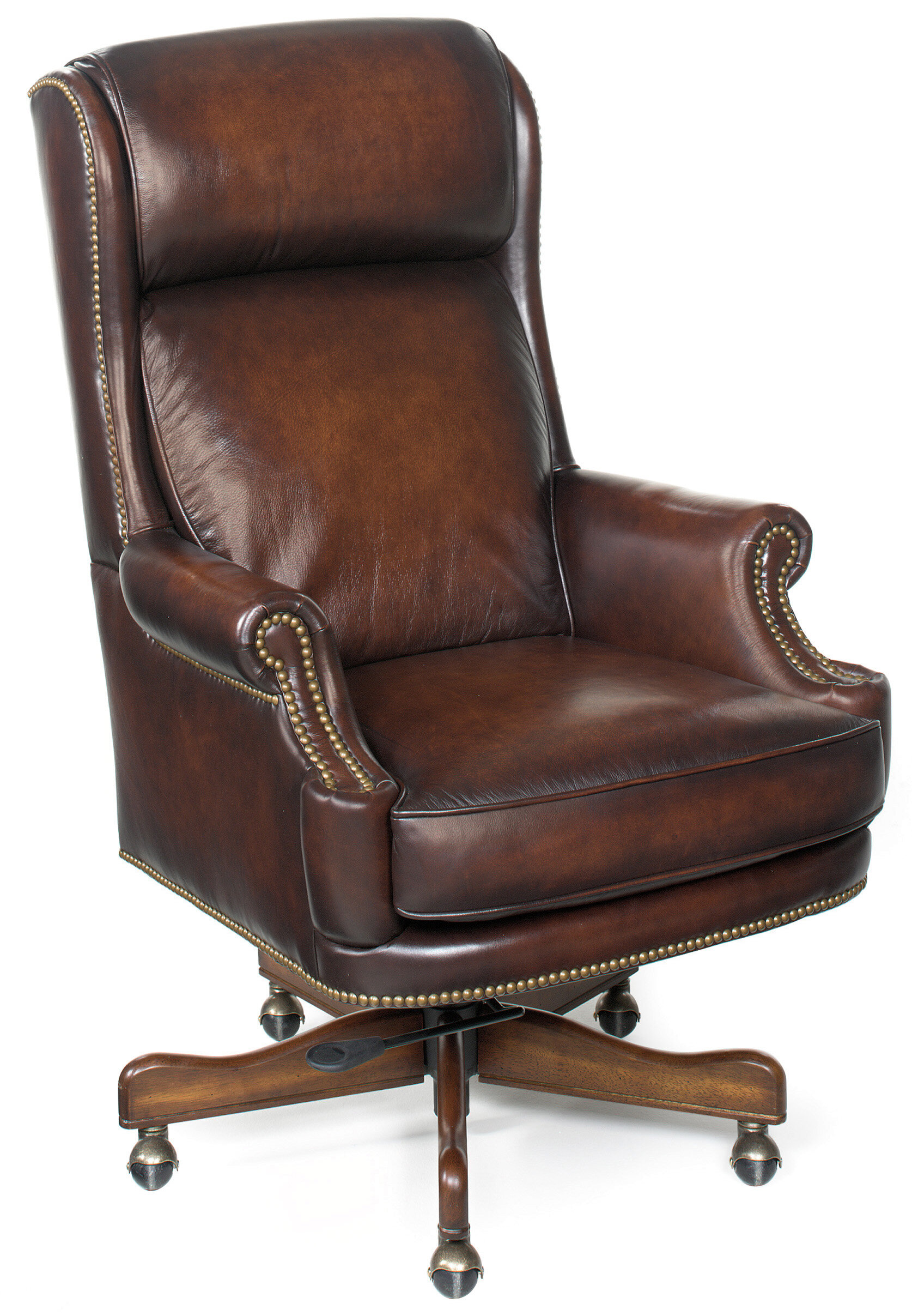 Hooker Furniture James River Genuine Leather Executive Chair Reviews Wayfair