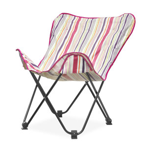 Go to store & view more images Idea Nuova Urban Shop Surfer Stripe Butterfly Lounge Chair