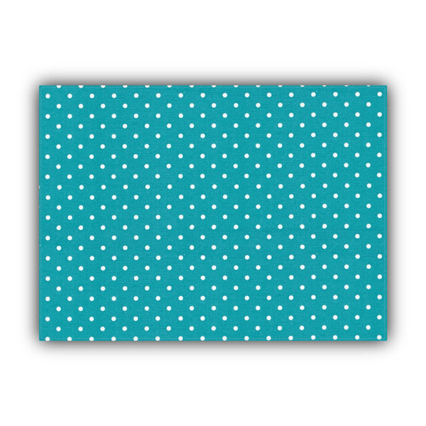 Ebern Designs Diner Dot 17 75 Placemat Wayfair