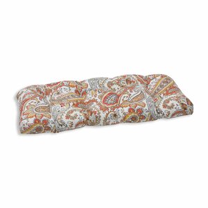 Hadia Sunset Outdoor Love Seat Cushion