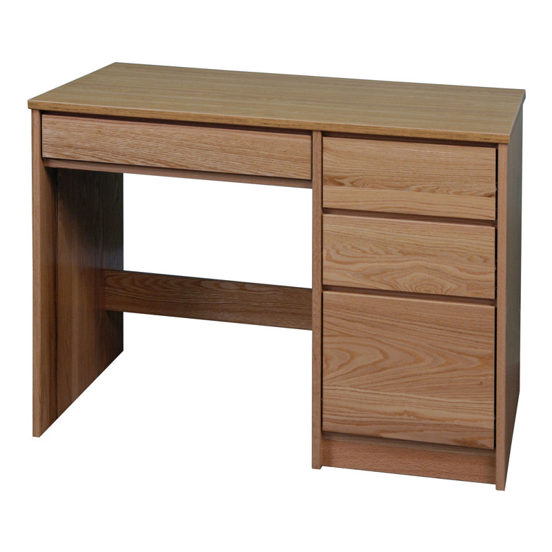 New England Woodcraft Classic 200 Pedestal Computer Desk Wayfair