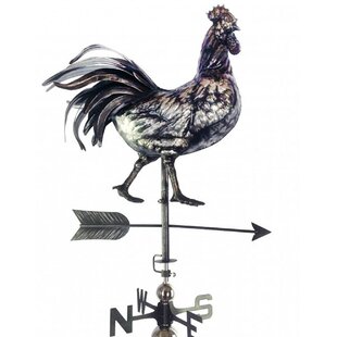 Aloa Rooster Weathervane By August Grove