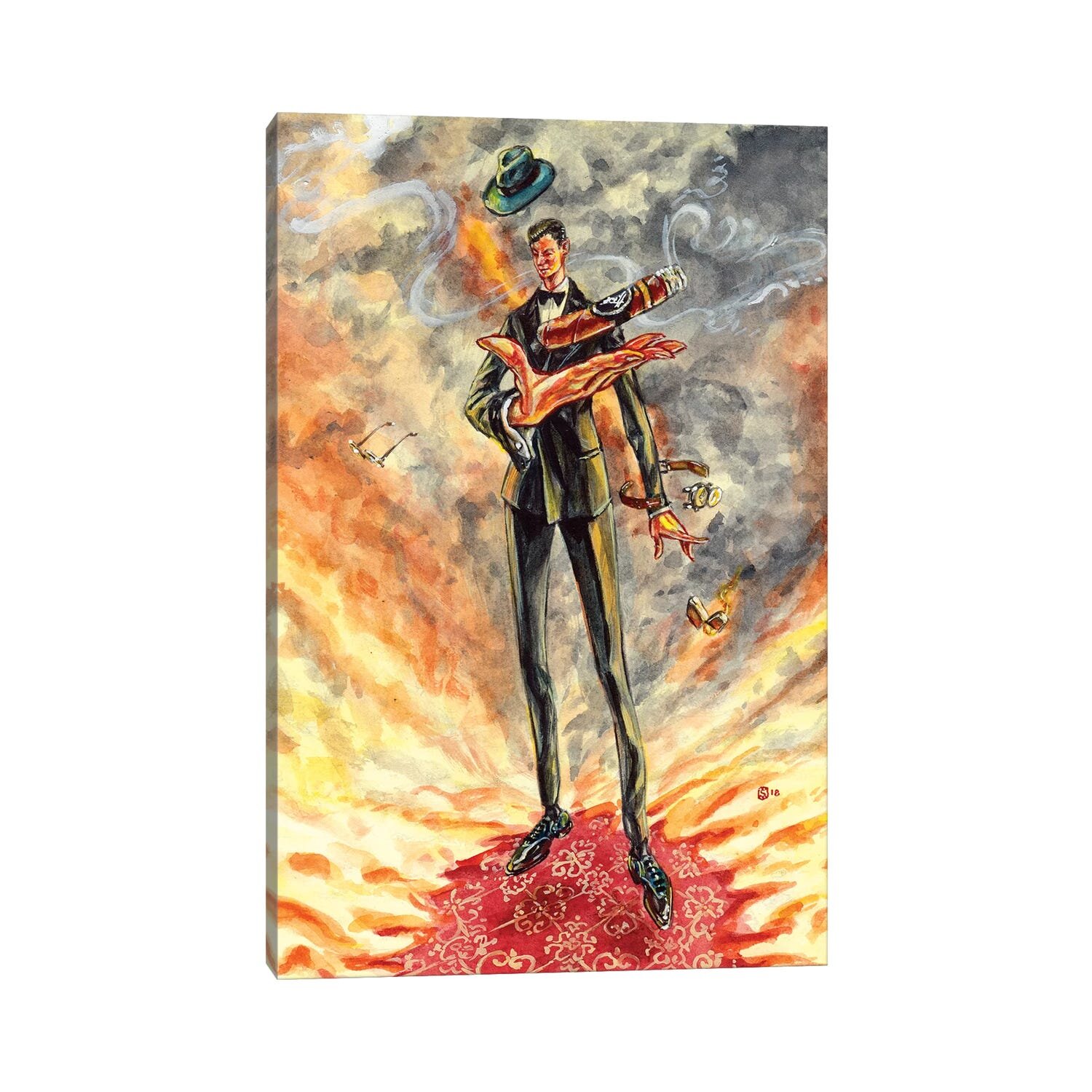 Bless international Davidoff Tom Ford by Sunflowerman - Wrapped Canvas  Painting | Wayfair