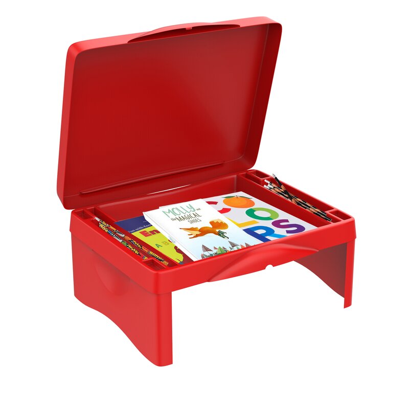 Zoomie Kids Champlin Kids Lap 17 5 Art Desk Wayfair